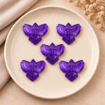 Purple Amethyst Carving Gemstone 30mm