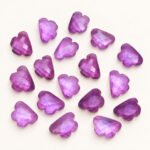 Amethyst Cloud Shape Carved Loose Gemstone 12mm