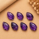 Amethyst Faceted Loose Gemstone 14x10mm