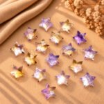 Ametrine Star Faceted Loose Gemstone 10mm