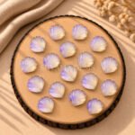 Ametrine Shell Carved Loose Gemstone 12mm
