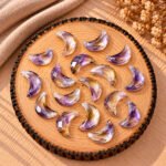 Ametrine Faceted Moon Gemstone 17mm