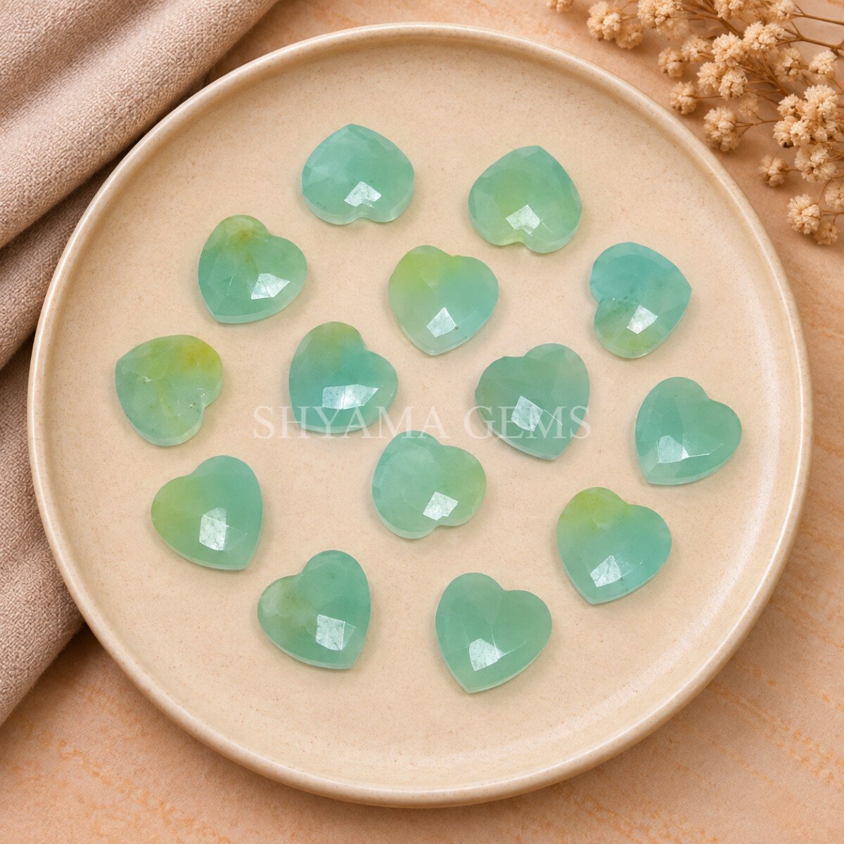 Aquamarine Heart Faceted 10mm Gemstone Aquamarine Heart Faceted 10mm Gemstone