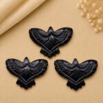 Black Onyx Eagle Carving Gemstone 30mm