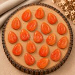 Carnelian Cowrie Shell Carved Loose Gemstone 20×15mm