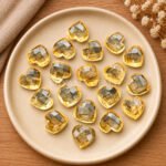 Citrine Heart Faceted 10mm