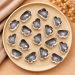 Crystal Quartz Cloud Shape Carved Loose Gemstone 12mm