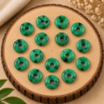 Emerald Donut Gemstone 15mm