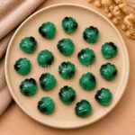 Emerald Carved Shell Gemstone 12mm