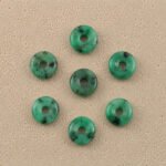 Emerald Donut Gemstone 15mm