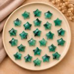 Emerald Quartz Star Faceted Loose Gemstone 10mm