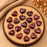 Garnet Quartz Heart Faceted 10mm