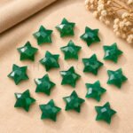 Green Onyx Star Faceted Loose Gemstone 10mm