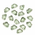 Green Amethyst Cloud Shape Carved Loose Gemstone 12mm