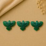 Green Onyx Eagle Shape 30mm Loose Gemstone