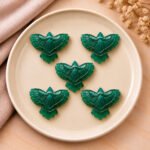 Green Onyx Eagle Shape 30mm Loose Gemstone