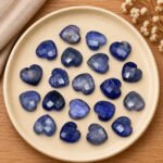 Iolite Heart Faceted 10mm