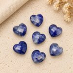 Iolite Heart Faceted 10mm