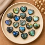 Labradorite Heart Faceted 10mm Loose Gemstone