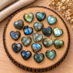 Labradorite Heart Faceted 10mm Loose Gemstone