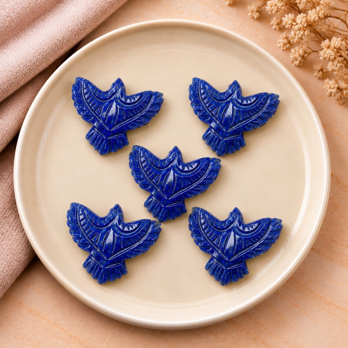 Lapis Lazuli Eagle Shape 30mm Loose Gemstone Lapis Lazuli Eagle Shape 30mm Loose Gemstone