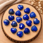 Lapis Lazuli Heart Faceted 10mm