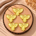 Lemon Quartz Eagle Shape 30mm Loose Gemstone