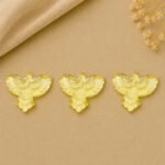 Lemon Quartz Eagle Shape 30mm Loose Gemstone