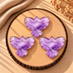 Pink Amethyst Eagle Shape 30mm Loose Gemstone