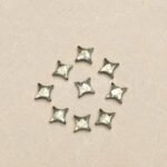 Pyrite Carved Ninja Star Loose Gemstone 12mm