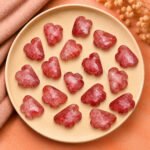 Red Strawberry Quartz Cloud Shape Carved Loose Gemstone 12mm