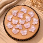 Rose Quartz Hand Carved Butterfly Gemstone 13mm