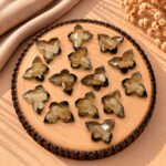 Smoky Quartz Butterfly 13mm