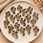 Smoky Quartz Faceted Cross Shape Loose Gemstone 15x10mm