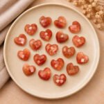Sunstone Heart Faceted 10mm Loose Gemstone