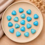 Turquoise Heart Faceted 10mm Loose Gemstone