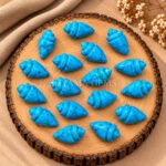Turquoise Conch Shell Carved Gemstone 18×10mm
